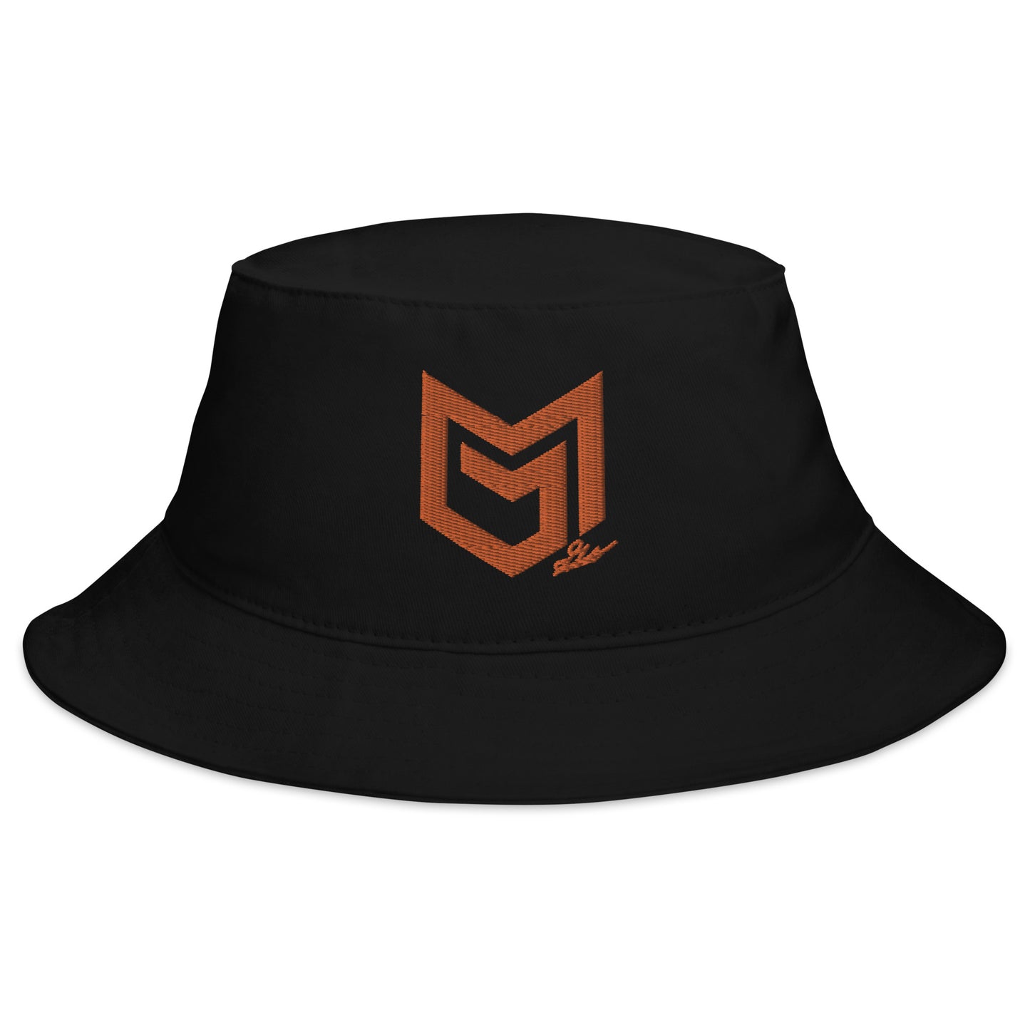 Signature Embroidered Logo Bucket Hat