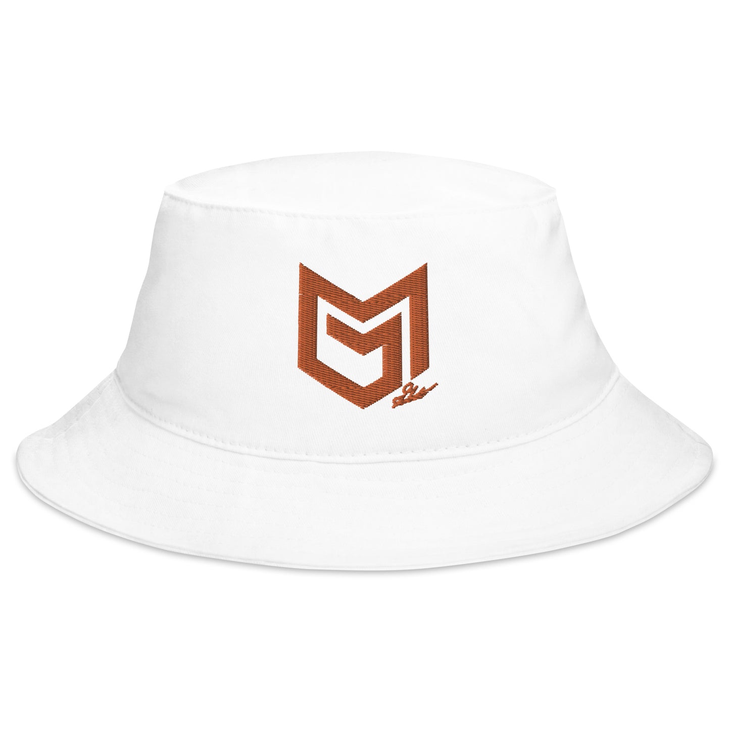 Signature Embroidered Logo Bucket Hat