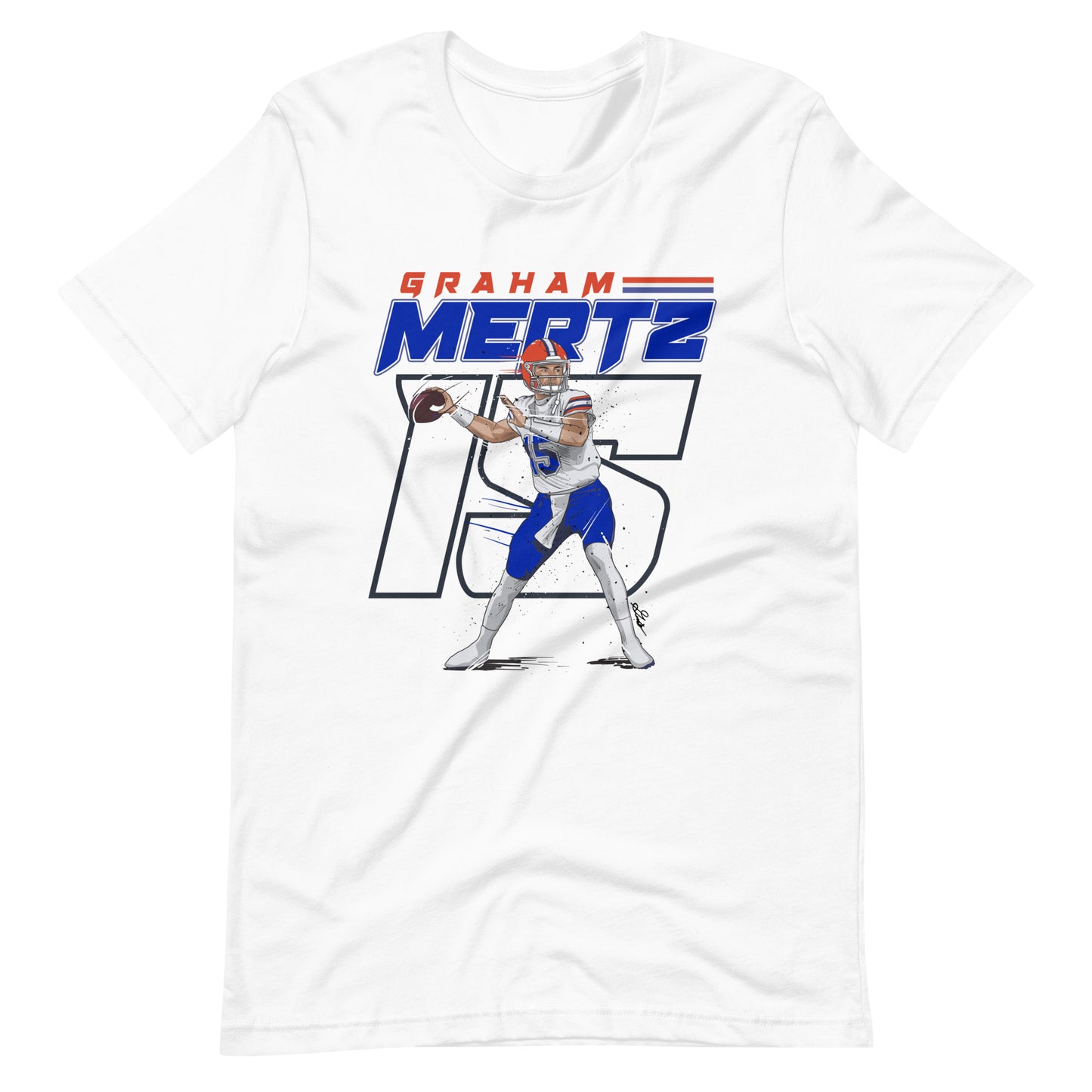 Graham Mertz 15 Graphic T-Shirt